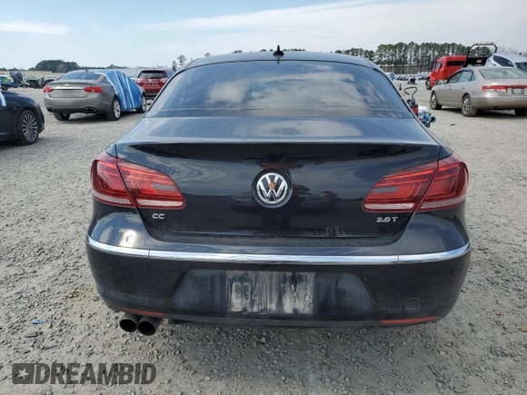 2014 Volkswagen CC R-Line with VIN WVWBP7AN4EE527959, listed as a Copart auction lot 47198775 with 113,804 mi miles and Clean Title. Bid and sale history available at carsss.com. Image 6.