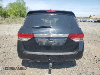 2014 Honda Odyssey EX-L with VIN 5FNRL5H69EB088348, listed as a Copart auction lot 55472845 with 83,222 mi miles and Clean title. Bid and sale history available at DreamBid. Image 6.