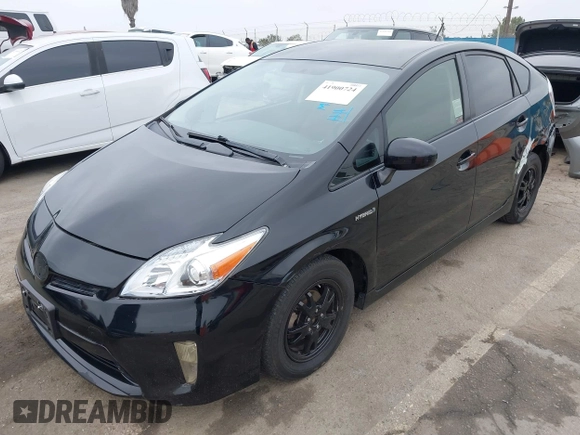 2013 Toyota Prius One with VIN JTDKN3DU9D5656134, listed as a IAAI auction lot 41900724 with 169,446 mi miles. Bid and sale history available at carsss.com. Image 17.