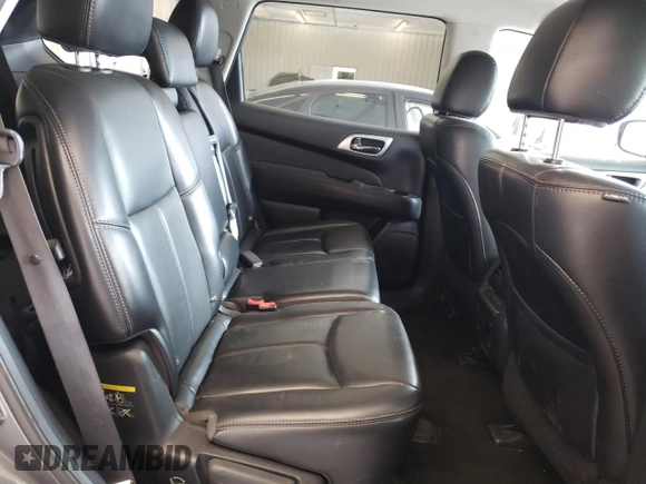 2017 Nissan Pathfinder SL with VIN 5N1DR2MM1HC647223, listed as a Copart auction lot 46455193 with 78,068 mi miles and . Bid and sale history available at DreamBid. Image 10.