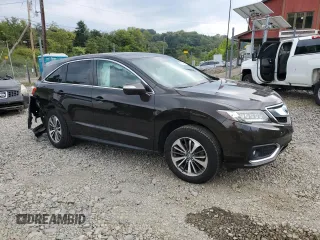 2017 Acura RDX Advance with VIN 5J8TB4H75HL032955, listed as a Copart auction lot 68704004 with 103,090 mi miles and Salvage Title. Bid and sale history available at carsss.com. Image 4.