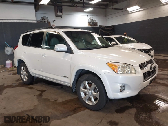 2011 Toyota RAV4 Ltd with VIN 2T3DK4DV0BW037542, listed as a IAAI auction lot 41366229 with 104,607 mi miles. Bid and sale history available at carsss.com. Image 1.