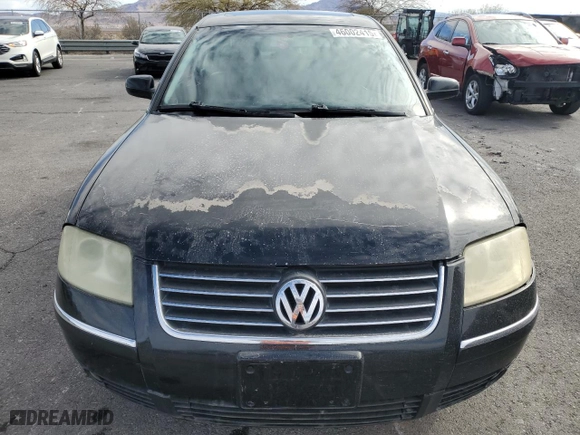 2003 Volkswagen Passat GLS with VIN WVWPD63BX3P113713, listed as a Copart auction lot 46002415 with 206,144 mi miles and Salvage Title. Bid and sale history available at carsss.com. Image 5.
