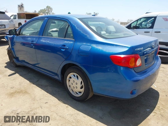 2009 Toyota Corolla with VIN 1NXBU40E39Z073140, listed as a IAAI auction lot 42554988 with 322,083 mi miles and . Bid and sale history available at DreamBid. Image 3.
