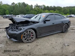2023 BMW 4 Series 430i xDrive with VIN WBA73AV02PFN92266, listed as a Copart auction lot 57721715 with Not provided miles and Salvage title. Bid and sale history available at DreamBid. Image 1.