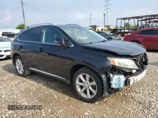 2011 Lexus RX 350 with VIN 2T2BK1BA9BC093202, listed as a Copart auction lot 62410975 with 131,984 mi miles and Salvage title. Bid and sale history available at DreamBid. Image 4.