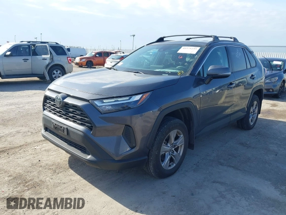 2023 Toyota RAV4 XLE with VIN 2T3P1RFV7PC369416, listed as a IAAI auction lot 41575255 with 25,825 mi miles. Bid and sale history available at carsss.com. Image 17.