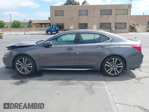 2020 Acura TLX Advance with VIN 19UUB3F8XLA002011, listed as a IAAI auction lot 42687511 with 85,540 mi miles and . Bid and sale history available at DreamBid. Image 14.