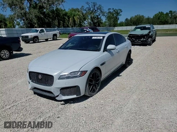 2016 Jaguar XF S with VIN SAJBG4BV1GCY04841, listed as a Copart auction lot 47706155 with 69,737 mi miles and Salvage Title. Bid and sale history available at carsss.com. Image 10.