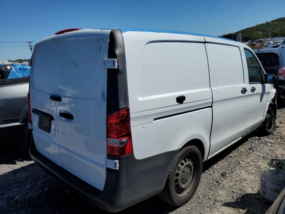 2017 Mercedes-Benz Metris Cargo Cargo with VIN WD3PG2EA7H3205245, listed as a Copart auction lot 69694604 with 138,420 mi miles and Salvage Title. Bid and sale history available at DreamBid. Image 3.
