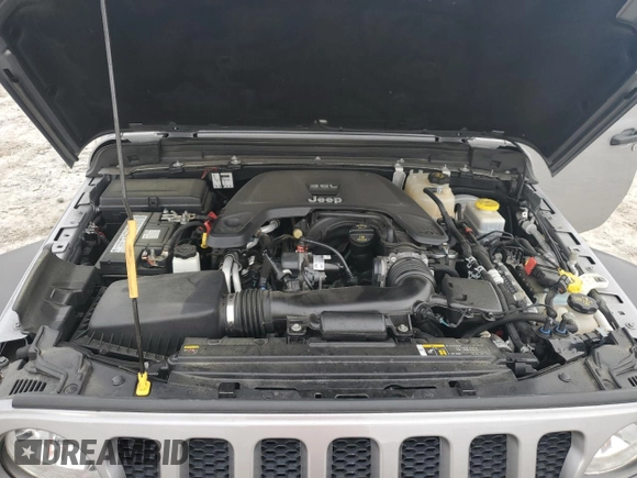 2021 Jeep Wrangler Unlimited Sport S with VIN 1C4HJXDGXMW515137, listed as a Copart auction lot 57226435 with 68,506 mi miles and Salvage title. Bid and sale history available at DreamBid. Image 11.