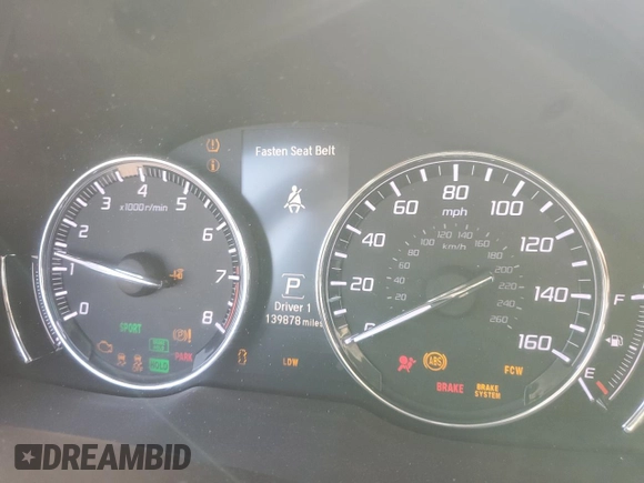 2014 Acura RLX Technology z VIN JH4KC1F56EC005961, wystawiony jako Copart lot #56993795 z przebiegiem 139 878 mil mil oraz Szkoda całkowita • Salvage title. Historia ofert i sprzedaży dostępna na DreamBid. Obrazek 9.