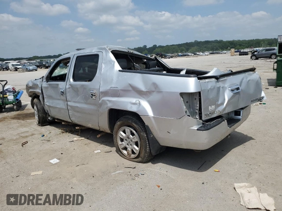 2007 Honda Ridgeline RTL with VIN 2HJYK16547H533699, listed as a Copart auction lot 61100115 with 241,366 mi miles and Salvage title. Bid and sale history available at DreamBid. Image 2.