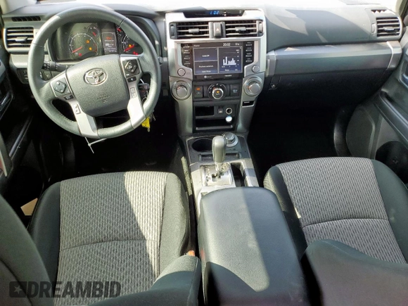2020 Toyota 4Runner SR5 with VIN JTEBU5JR7L5803463, listed as a Copart auction lot 59528085 with 94,387 mi miles and Salvage title. Bid and sale history available at DreamBid. Image 8.
