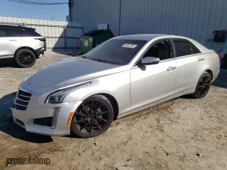 2016 Cadillac CTS Sedan RWD with VIN 1G6AP5SXXG0117444, listed as a Copart auction lot 48635735 with 115,976 mi miles and Salvage Title. Bid and sale history available at carsss.com. Image 1.