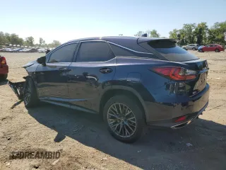 2021 Lexus RX 350 F Sport with VIN 2T2SZMDA7MC281200, listed as a Copart auction lot 70536394 with 42,490 mi miles and Salvage title. Bid and sale history available at DreamBid. Image 2.