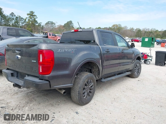 2020 Ford Ranger XL with VIN 1FTER4FH2LLA37294, listed as a IAAI auction lot 41897861 with 15,339 mi miles. Bid and sale history available at carsss.com. Image 4.