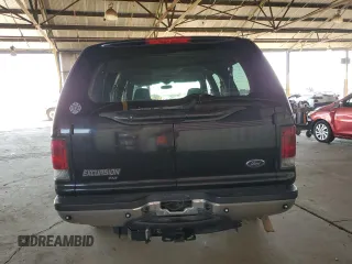 2002 Ford Excursion Special Serv with VIN 1FMNU40L72EA97811, listed as a Copart auction lot 53998115 with 190,515 mi miles and Salvage Title. Bid and sale history available at DreamBid. Image 6.