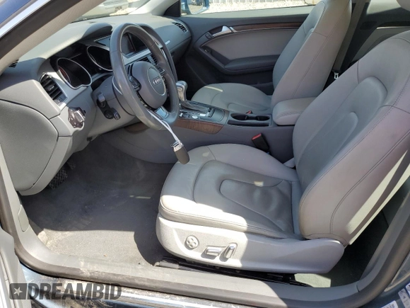 2016 Audi A5 Premium with VIN WAUD2AFR4GA001175, listed as a Copart auction lot 53177655 with 76,380 mi miles and Salvage title. Bid and sale history available at DreamBid. Image 7.