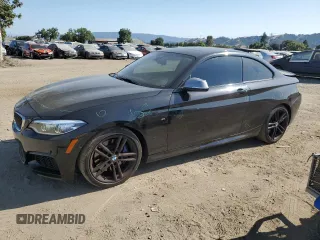 2018 BMW 2 Series M240i with VIN WBA2J5C52JVC07276, listed as a Copart auction lot 59146135 with 66,277 mi miles and Salvage title. Bid and sale history available at DreamBid. Image 1.