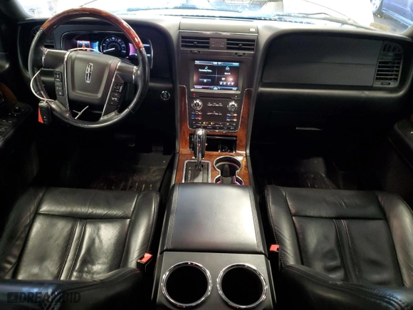 2015 Lincoln Navigator with VIN 5LMJJ2JT4FEJ01231, listed as a Copart auction lot 42377945 with 111,200 mi miles and Salvage Title. Bid and sale history available at carsss.com. Image 8.