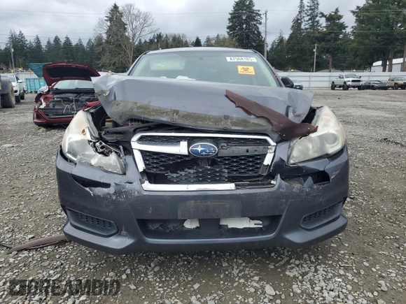 2013 Subaru Legacy 2.5i with VIN 4S3BMAA62D1009367, listed as a Copart auction lot 47568185 with 95,123 mi miles and Salvage title. Bid and sale history available at DreamBid. Image 5.