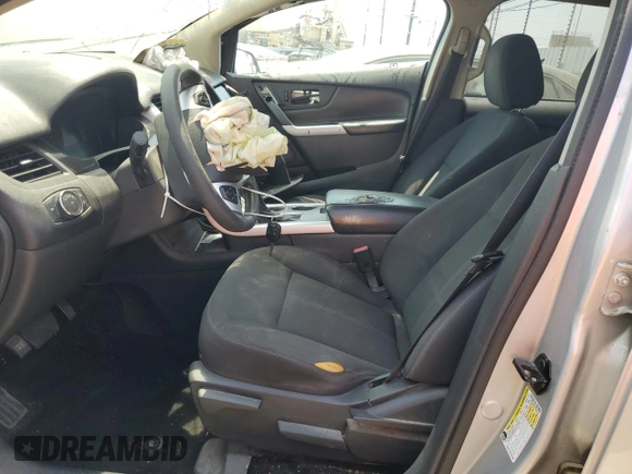 2013 Ford Edge SE with VIN 2FMDK3GC4DBC06788, listed as a Copart auction lot 61033945 with 198,395 mi miles and Salvage title. Bid and sale history available at DreamBid. Image 7.
