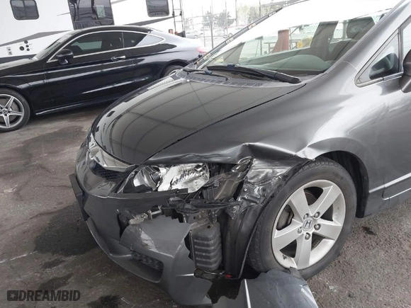2010 Honda Civic Sdn LX-S with VIN 19XFA1F63AE065877, listed as a IAAI auction lot 41884982 with 195,939 mi miles. Bid and sale history available at carsss.com. Image 6.