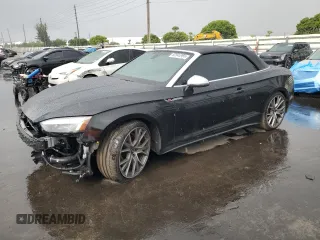 2024 Audi S5 Premium Plus z VIN WAUW4GF55RN000471, wystawiony jako Copart lot #60544965 z przebiegiem 10 857 mil mil oraz Szkoda całkowita • Salvage title. Historia ofert i sprzedaży dostępna na DreamBid. Obrazek 1.