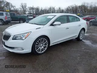 2014 Buick LaCrosse Premium II with VIN 1G4GF5G39EF305460, listed as a IAAI auction lot 41951229 with 127,188 mi miles and . Bid and sale history available at DreamBid. Image 17.