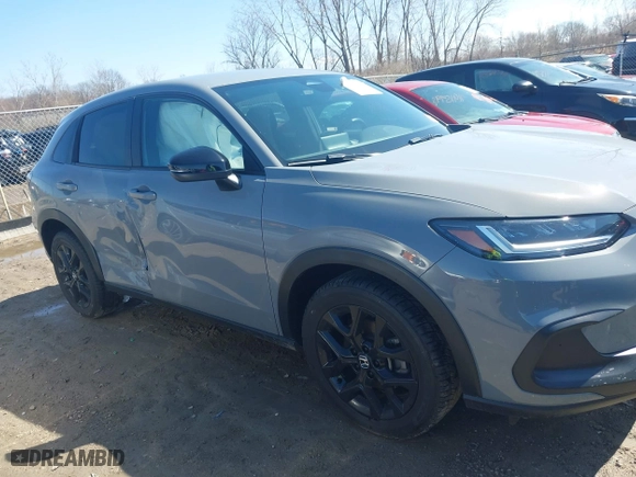 2023 Honda HR-V Sport with VIN 3CZRZ2H56PM712815, listed as a IAAI auction lot 41929792 with 44,056 mi miles. Bid and sale history available at carsss.com. Image 13.