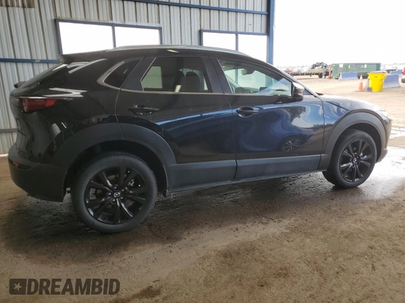2024 Mazda CX-30 S Select Sport with VIN 3MVDMBBM6RM655595, listed as a Copart auction lot 49345355 with 10,009 mi miles and Clean Title. Bid and sale history available at carsss.com. Image 3.
