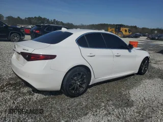 2019 Alfa Romeo Giulia Sport with VIN ZARFAMAN5K7599504, listed as a Copart auction lot 48114655 with 87,155 mi miles and Salvage title. Bid and sale history available at DreamBid. Image 3.