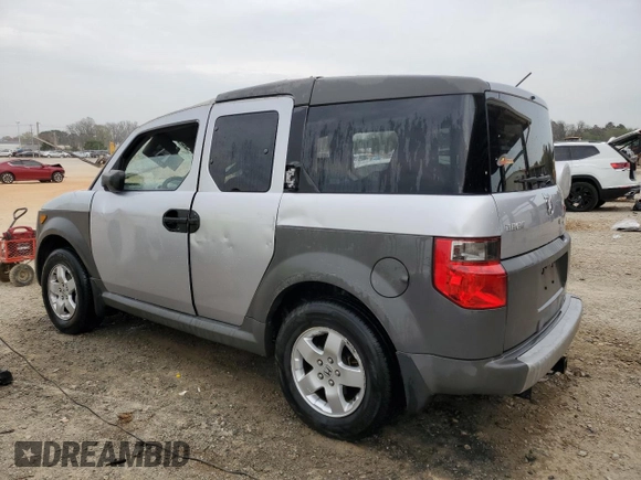 2005 Honda Element LX with VIN 5J6YH183X5L004587, listed as a Copart auction lot 51004475 with Not Provided miles and Salvage Title. Bid and sale history available at DreamBid. Image 2.