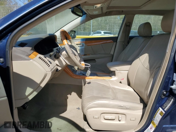 2007 Toyota Avalon XL with VIN 4T1BK36B87U212057, listed as a Copart auction lot 53195565 with 250,635 mi miles and Clean Title. Bid and sale history available at DreamBid. Image 7.