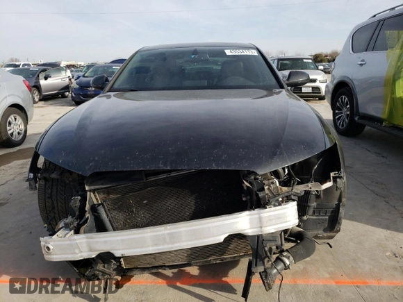 2017 Audi A6 Premium Plus with VIN WAUD8AFC6HN134539, listed as a Copart auction lot 43534113 with 122,214 mi miles. Bid and sale history available at carsss.com. Image 5.