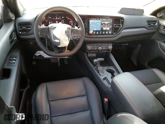 2024 Dodge Durango GT Plus with VIN 1C4RDHDG9RC225692, listed as a Copart auction lot 42327385 with 3,205 mi miles and Salvage title. Bid and sale history available at DreamBid. Image 8.