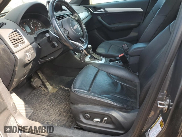 2017 Audi Q3 Premium with VIN WA1ECCFS9HR008042, listed as a Copart auction lot 63979995 with 45,208 mi miles and Clean title. Bid and sale history available at DreamBid. Image 7.