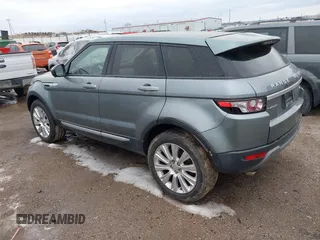 2015 Land Rover Range Rover Evoque Prestige with VIN SALVV2BG9FH024488, listed as a IAAI auction lot 41754265 with 87,714 mi miles and . Bid and sale history available at DreamBid. Image 3.