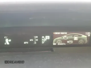 2013 Toyota Prius One with VIN JTDKN3DU9D5625319, listed as a Copart auction lot 41806135 with 85,607 mi miles and Salvage Title. Bid and sale history available at carsss.com. Image 9.