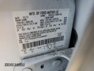 2015 Ford F-250 XL z VIN 1FT7W2A67FED48997, wystawiony jako Copart lot #89247355 z przebiegiem 291 467 mil mil oraz Szkoda całkowita • Salvage title. Historia ofert i sprzedaży dostępna na DreamBid. Obrazek 12.