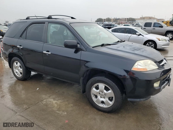2003 Acura MDX with VIN 2HNYD18273H544735, listed as a Copart auction lot 43746955 with 337,084 mi miles and Salvage Title. Bid and sale history available at carsss.com. Image 4.