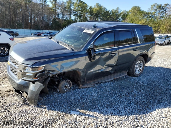 2020 Chevrolet Tahoe LT with VIN 1GNSCBKCXLR129342, listed as a Copart auction lot 89079035 with 73,202 mi miles and Salvage Title. Bid and sale history available at carsss.com. Image 1.