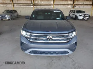 2022 Volkswagen Atlas SE with VIN 1V2HE2CA0NC228640, listed as a Copart auction lot 53285105 with 56,017 mi miles and Salvage title. Bid and sale history available at DreamBid. Image 5.