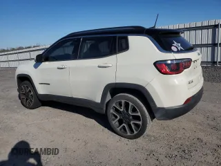 2018 Jeep Compass Limited with VIN 3C4NJDCB4JT288083, listed as a Copart auction lot 45876825 with 89,812 mi miles and Clean Title. Bid and sale history available at DreamBid. Image 2.