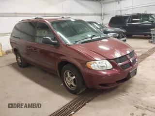 2002 Dodge Caravan Sport with VIN 2B4GP44302R731605, listed as a IAAI auction lot 42124534 with 166,086 mi miles. Bid and sale history available at carsss.com. Image 1.