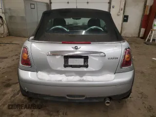 2010 MINI Convertible with VIN WMWMR3C55ATU98337, listed as a Copart auction lot 45039425 with Not Provided miles and Clean Title. Bid and sale history available at DreamBid. Image 6.
