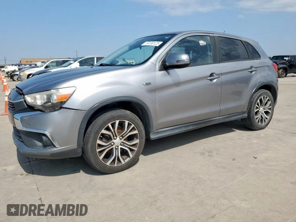 2016 Mitsubishi Outlander ES with VIN JA4AP3AUXGZ061746, listed as a Copart auction lot 59199125 with 137,294 mi miles and Clean title. Bid and sale history available at DreamBid. Image 1.