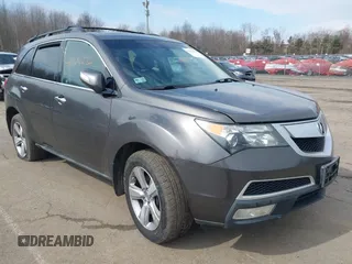 2012 Acura MDX Tech/Entertainment Pkg with VIN 2HNYD2H43CH512873, listed as a IAAI auction lot 41729232 with 158,180 mi miles. Bid and sale history available at carsss.com. Image 1.
