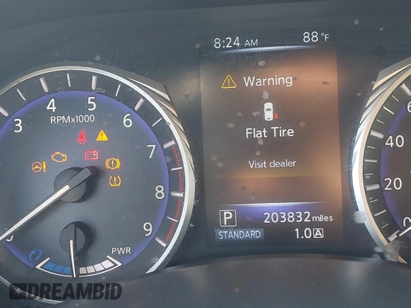 2014 Infiniti Q50 Hybrid Premium with VIN JN1AV7AP2EM690136, listed as a IAAI auction lot 42481510 with 203,832 mi miles and . Bid and sale history available at DreamBid. Image 15.